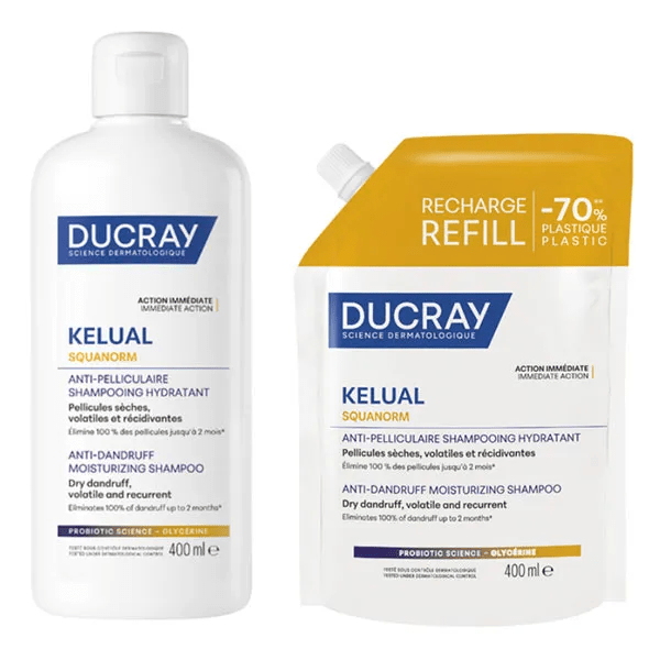 DUO Kelual Squanorm Pellicules Sèches