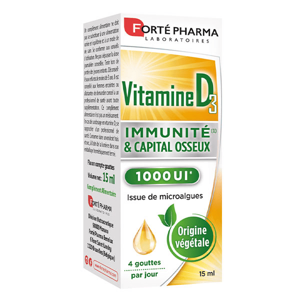 Vitamine D3 Défenses immunitaires Flacon 15ml dès 3 ans