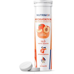 Électrolytes - Hydratation Goût Pêche