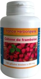 GELULES Cétone de Framboise 180 gélules dosées à 250mg.