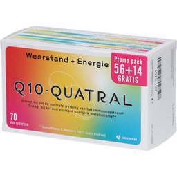 Q10 Quatral + 14 Comprimés Gratuits