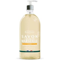 BeauTerra Savon de Marseille Liquide Surgras Huile d'Amande Douce et Aloe Vera 1l