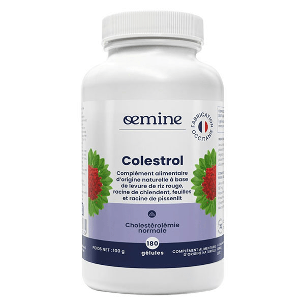 Colestrol Levure de Riz Rouge Cholestérolémie Normale 180 gélules