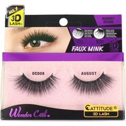 Wonder Cat Cattitude 3D Lash August 1 Paire