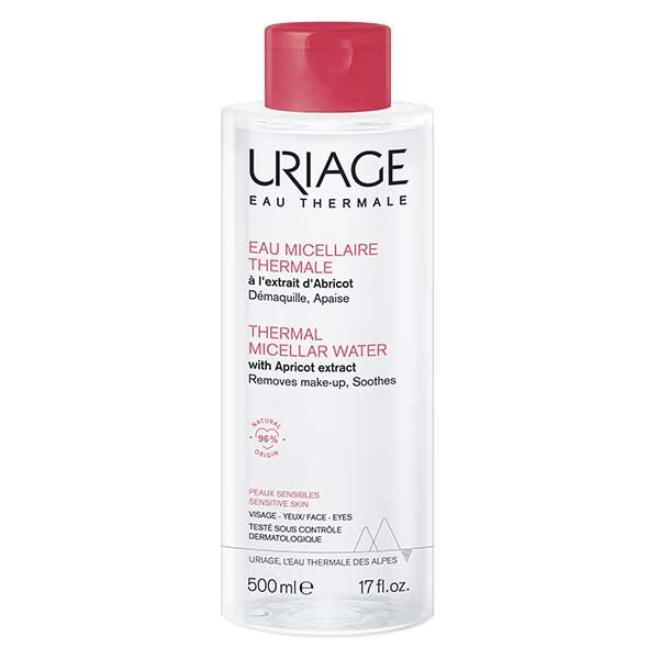 Eau Micellaire Thermale Démaquillante Peaux Sensibles 500ml