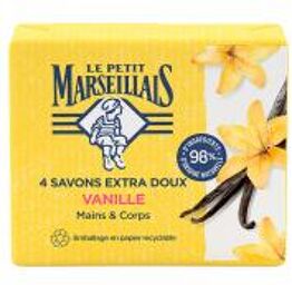 Savon Vanille 4 x 100 g - Lot 4 x 100 g