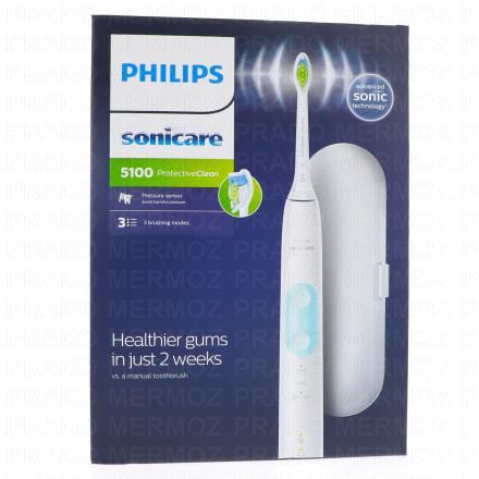 Sonicare 5100 Protective Clean - Brosse à dent électrique blanc