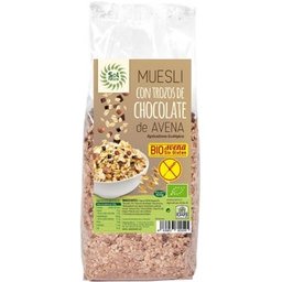 Muesli à l'avoine naturelle Chocolat bio sans gluten 425 g