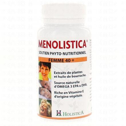 Menolistica femme 40+ ménopause pot de 120 capsules