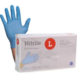 Gants en nitrile Taille L