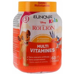 Kids Multi Vitamines Le Roi Lion 60 Gommes