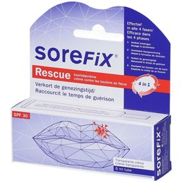 Crème Boutons de Fièvre Rescue Transparente SPF 30