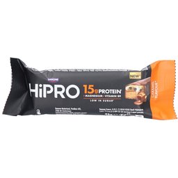 HiPRO Barre Protéinée | Saveur Caramel | 15 g Protéines | Avec du Magnésium et des Vitamines B9
