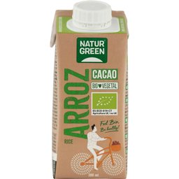 Lait de Riz Bio au Cacao + Calcium 200ml