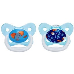 Dr Brown's Sucette Prevent Butterfly 6 à 18 Mois Bleu 2uts