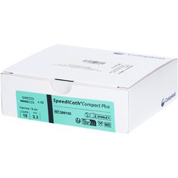 Speedicath Compact Plus - Sonde vésicale autolubrifiée, droite, type Nélaton, compacte, po
