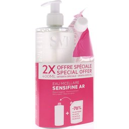 Sensifine AR Eau Micellaire + Eco-Recharge 2x400ml