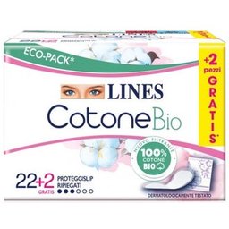 Cotone Bio Salvaslip Plié 24uts