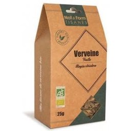 Tisanes Verveine Feuille Bio 25g