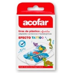 Pansements Enfants Tattoo Ocean 16 Unités