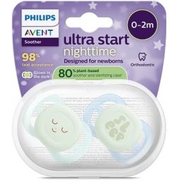 Ultra Start 0-2M Nighttime L Green Blue 2uts