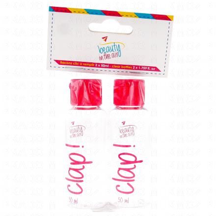 Beauty in the Air - 2 Flacons avec distributeur en plastique lot de 2 * 50ml