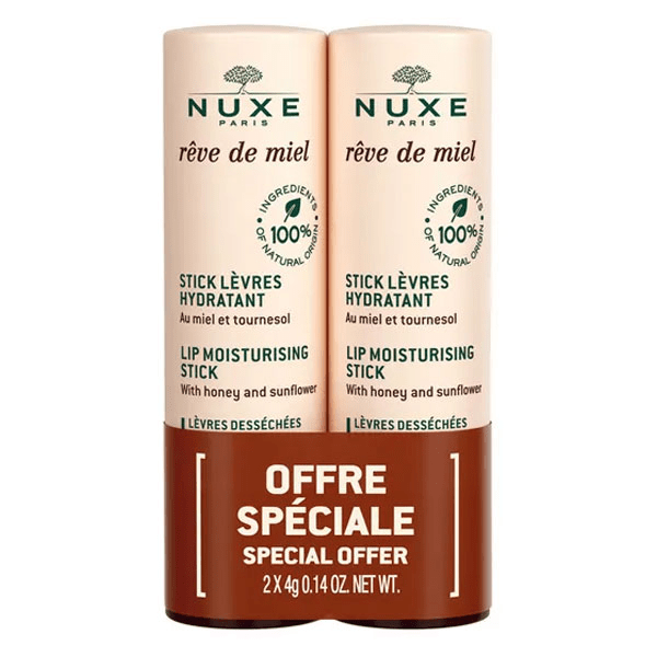 Rêve de Miel Duo Stick Lèvres Hydratant 2x4g