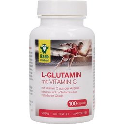 L-Glutamine avec Vitamine C 100caps