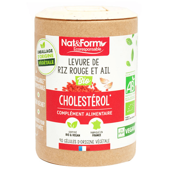Écoresponsable Levure de Riz Rouge & Ail Bio 90 gélules végétales