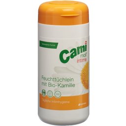 Lingettes humides intimes à la camomille