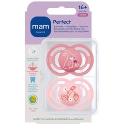 Perfect Tétine silicone rose 16 mois et +