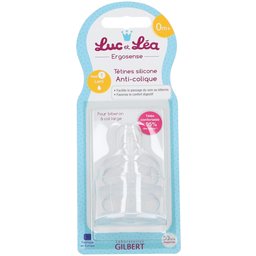 Luc et Léa Tétine ergosense débit lent