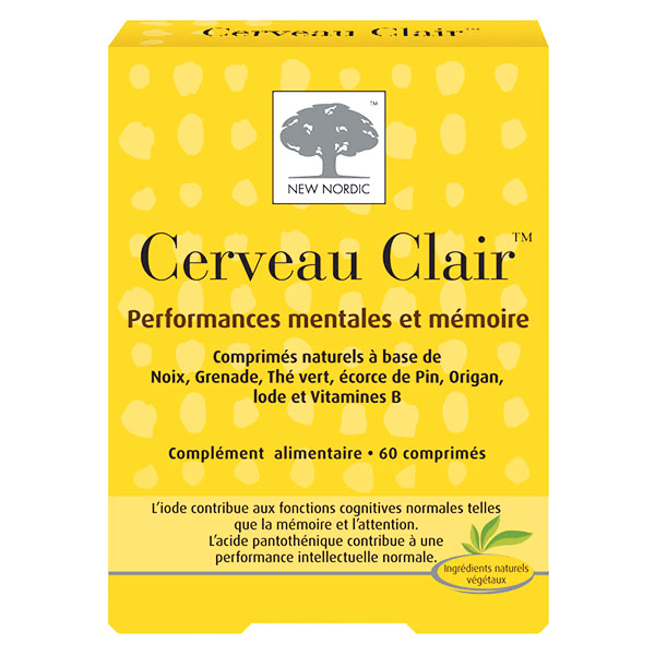 Cerveau Clair 60 comprimés
