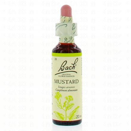 FLEURS DE BACH Original n°21 Mustard fleurs de bach flacon 20ml