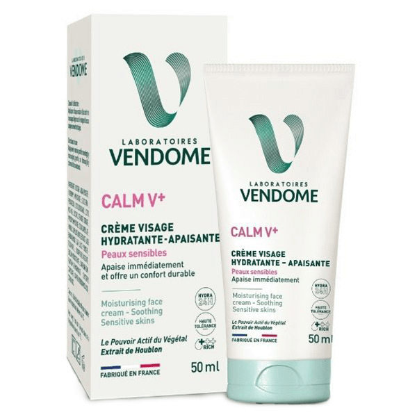 - Crème Visage Hydratante - Apaisante CALMV+ 50ml
