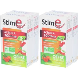 Stim E Acérola BIO 1000 mg vitamine C naturelle immunité & énergie