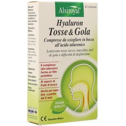 Hyaluron Toux et gorge 30Cpr