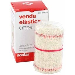 Bandage Élastique Crepe 7cmx4m