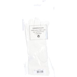 Hausella Gants en coton blanc taille S