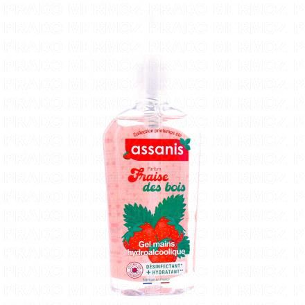 Lotion - Gel mains hydroalcoolique Fraise des bois flacon 250ml