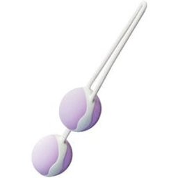 Love Balls Boules Chinoises White & Candy Violet 2uts