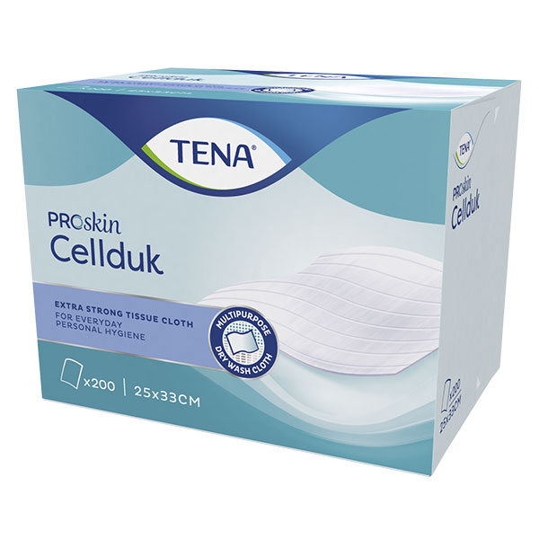 Proskin Cellduk Carré de Cellulose Jetable 25cm x 33cm 200 unités