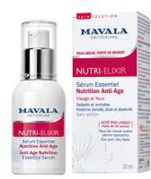 SkinSolution Nutri-Elixir Sérum Essentiel Nutrition Anti-Age 30 ml - Flacon Airless 30 ml