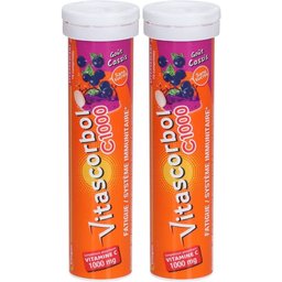 Vitascorbol C1000 Goût Cassis