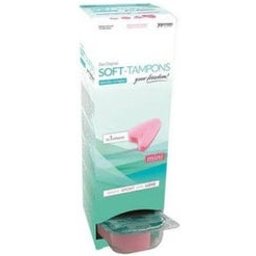Soft-Tampons mini, dispenser box of 10