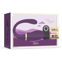 Merlin Double Couple Vibromasseur Télécommande 1ut