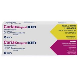 Pack Pâte gingivale Cariax 2x12 + 5ml