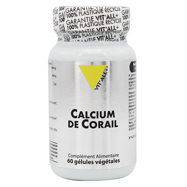 Calcium de Corail 60 gélules végétales