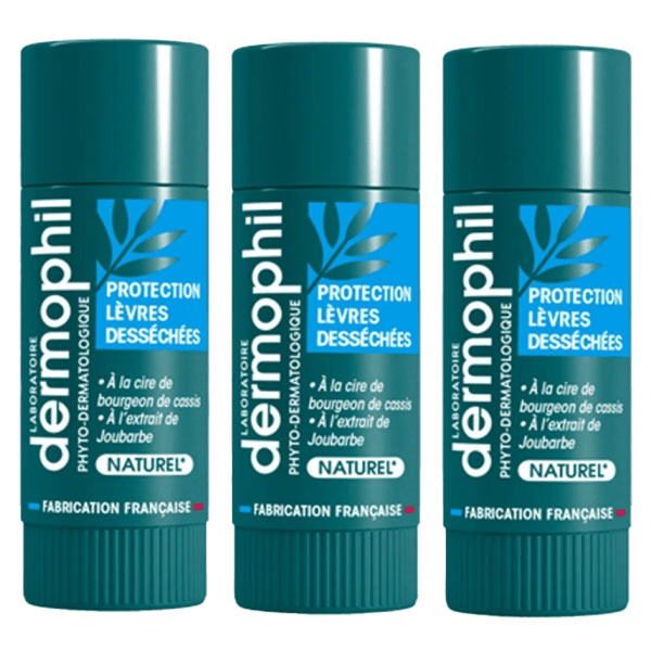 Sticks Protection Lèvres Desséchées Bio Lot de 3 x 4g