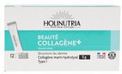 Beauté Collagène+ 12 Sticks de Poudre à Diluer - Boîte 12 sticks